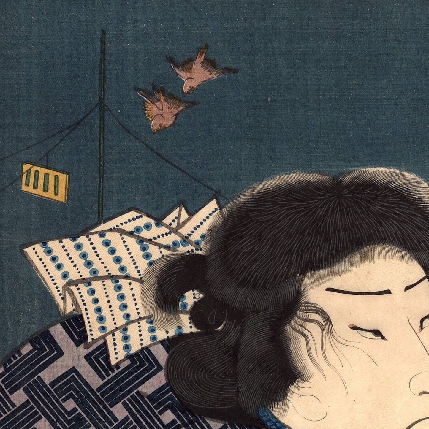 ToyokuniⅢ "Toyokuni Manga Zue, Inaba Kozo Sankichi"