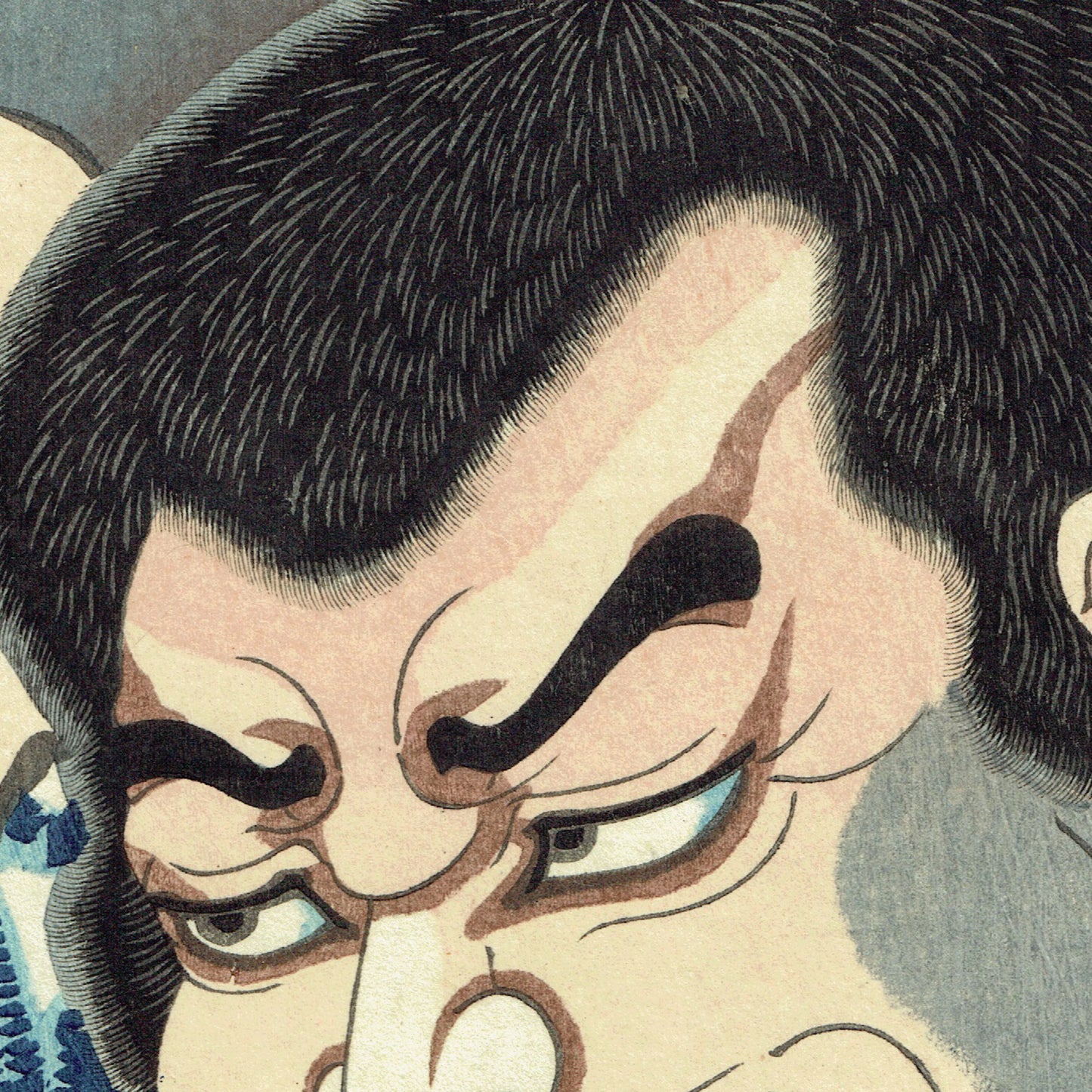 Kunisada Ⅱ "Hakkenden Inu no Soshi no Uchi: Ka Ushi Osho"