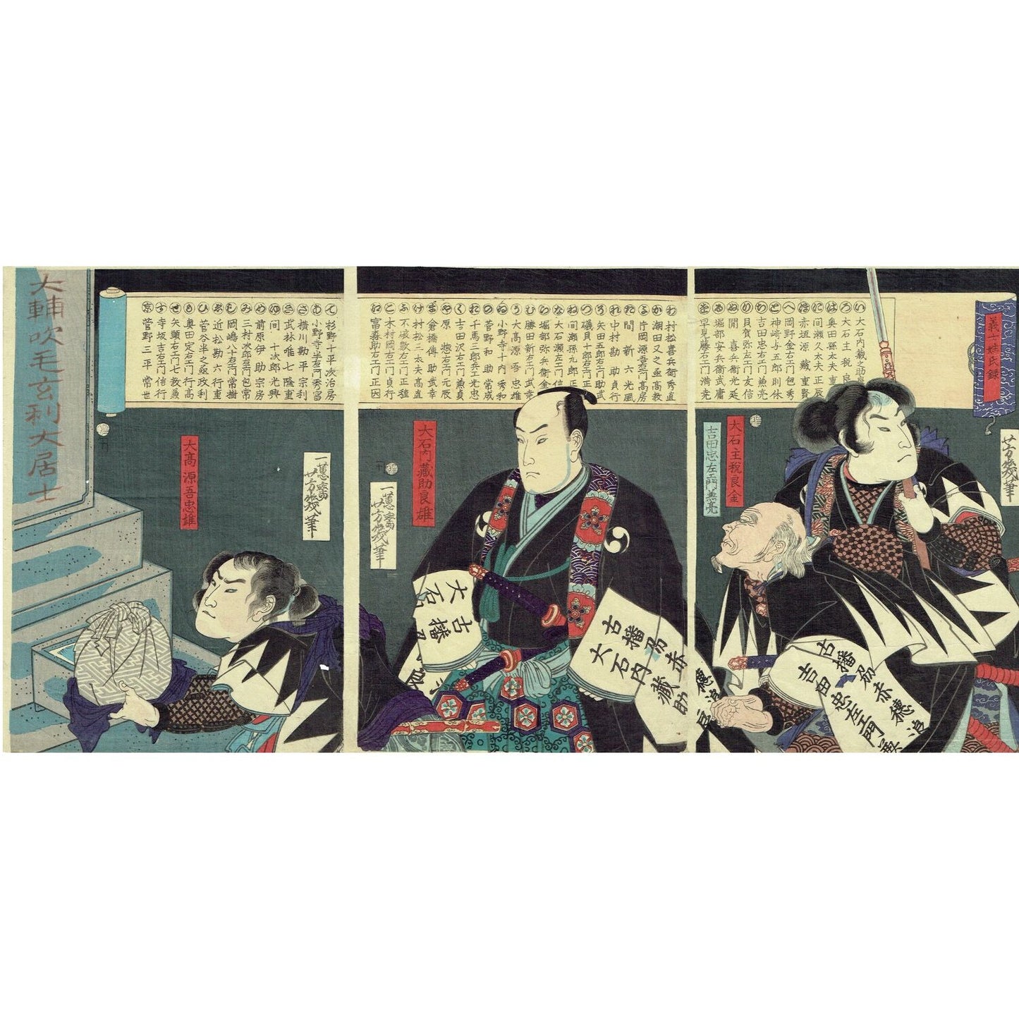 Ochiai Yoshiiku "Surnames of volunteers"
