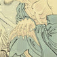 Tsukioka Yoshitohshi "Sogen of Iwakura in the snow, moon and flowers Umeyuki Onoe"