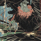 Utagawa Kuniyoshi "The ghost of wicked Genta Yoshihira attacking Namba Jiro"