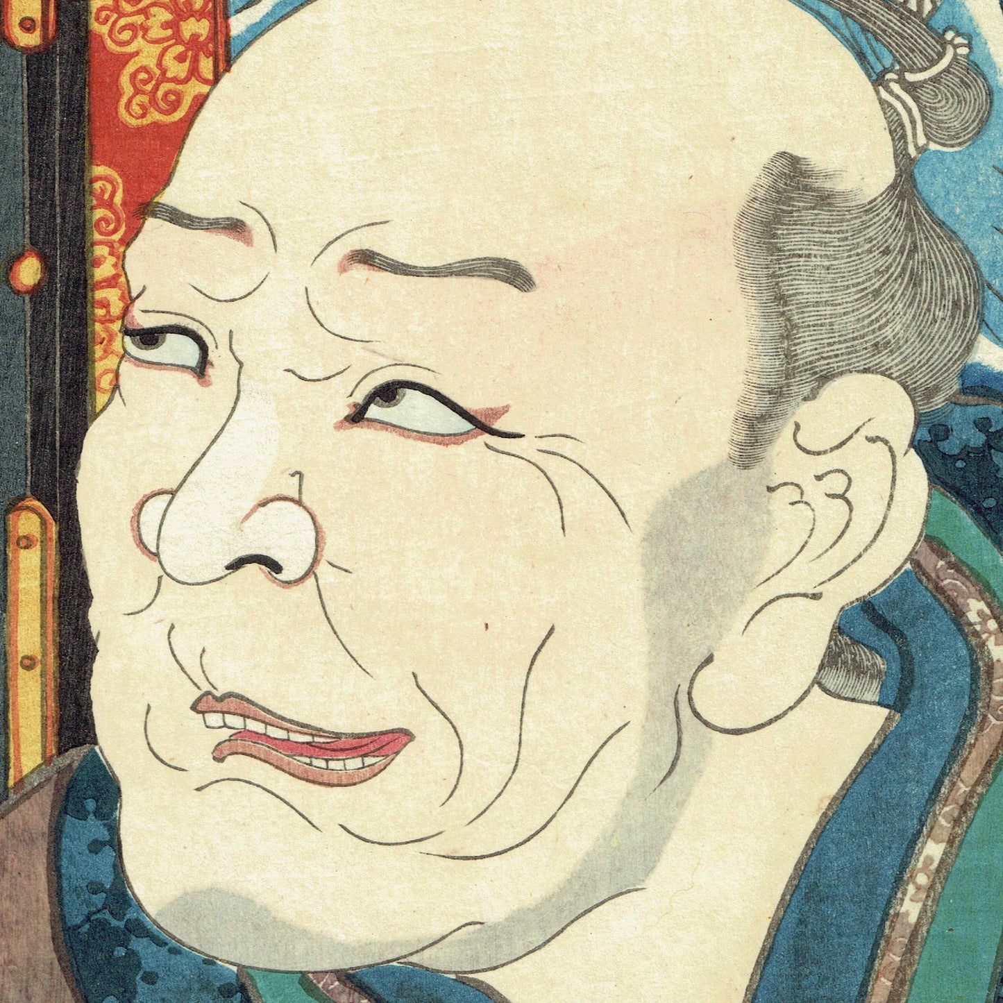 Kunisada II "Hakkenden Inu no Soshi no Uchi: Shokan Gama Roku"