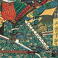 Utagawa Yoshitsuya "Sanada Hyoubu versus Shibata Inaba no kami, from the series One-to-One Combats at the Great Battle of Kawanakajima"