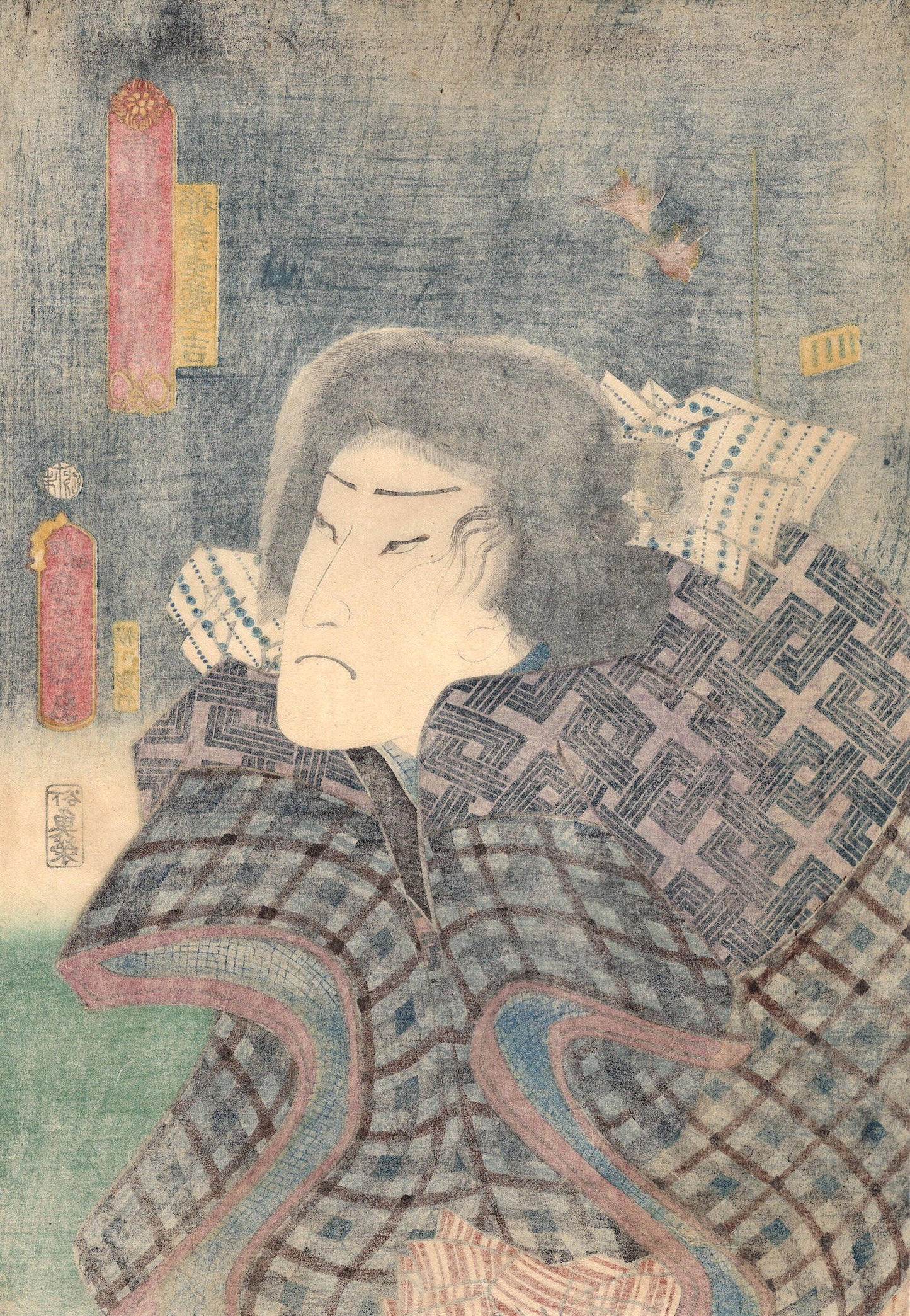 ToyokuniⅢ "Toyokuni Manga Zue, Inaba Kozo Sankichi"