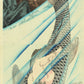 Tsukioka Yoshitoshi "Kintaro Capturing a Carp"