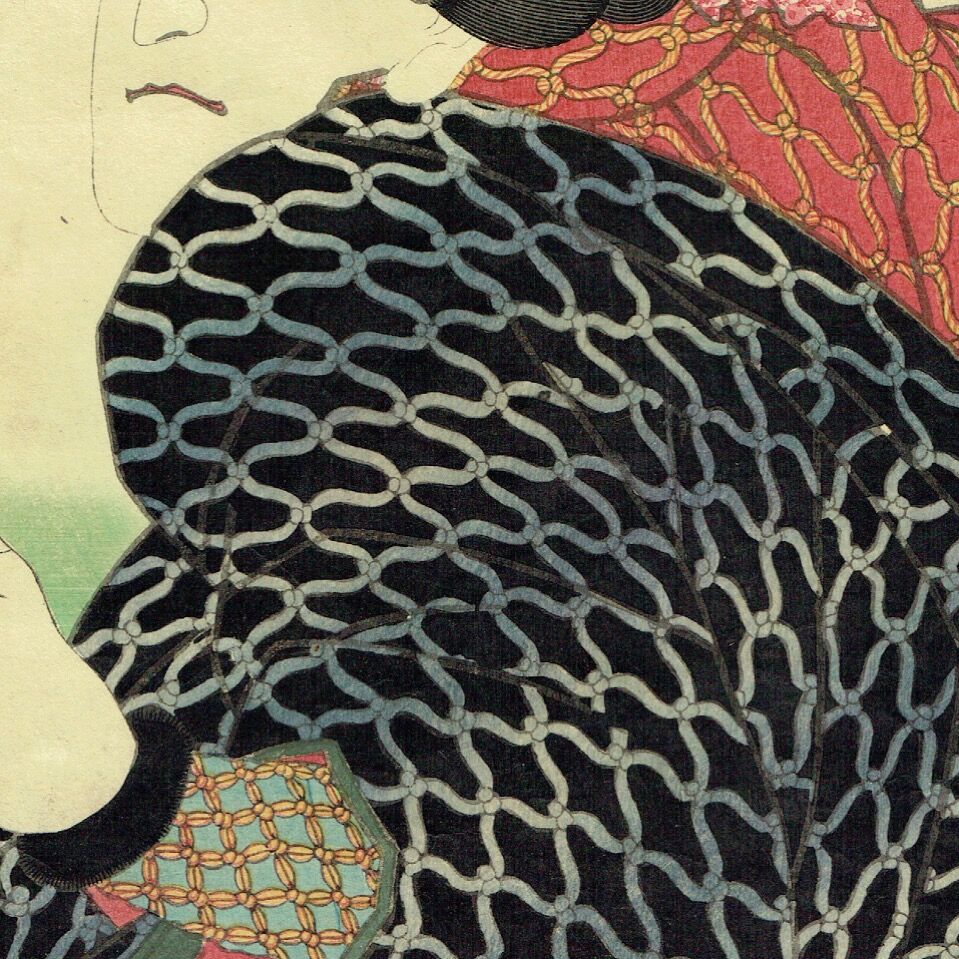 ToyokuniⅢ "Modern Water Margin: Onna Mikisuke Iwai Duwaka"