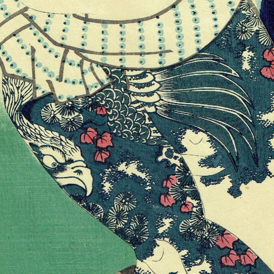 ToyokuniⅢ "Kindai Suikoden Kiyotaki no Sashichi Ichimura Hazaemon"