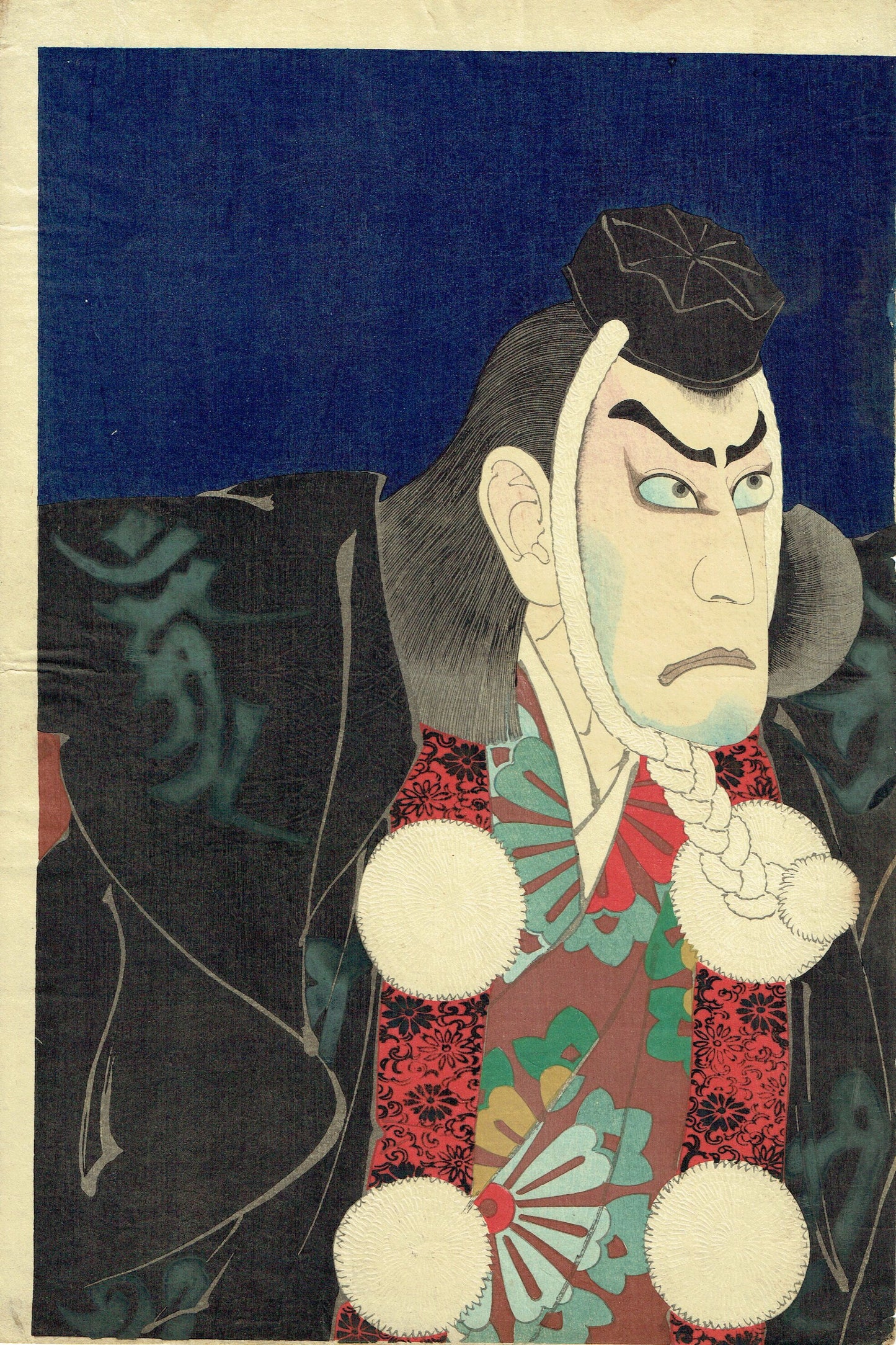 Tsukioka Yoshitohshi "Kanjincho Musashibo Benkei Ichikawa Danjuro IX"