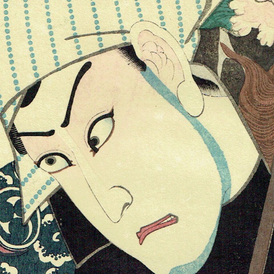 ToyokuniⅢ "Early Modern Water Margin: Narita no Shinzo, Kawarazaki Gonjuro"