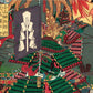 Utagawa Yoshitsuya "Oyamada Hyoue no zyou versus Nagao Bichu no kami, from the series One-to-One Combats at the Great Battle of Kawanakajima"