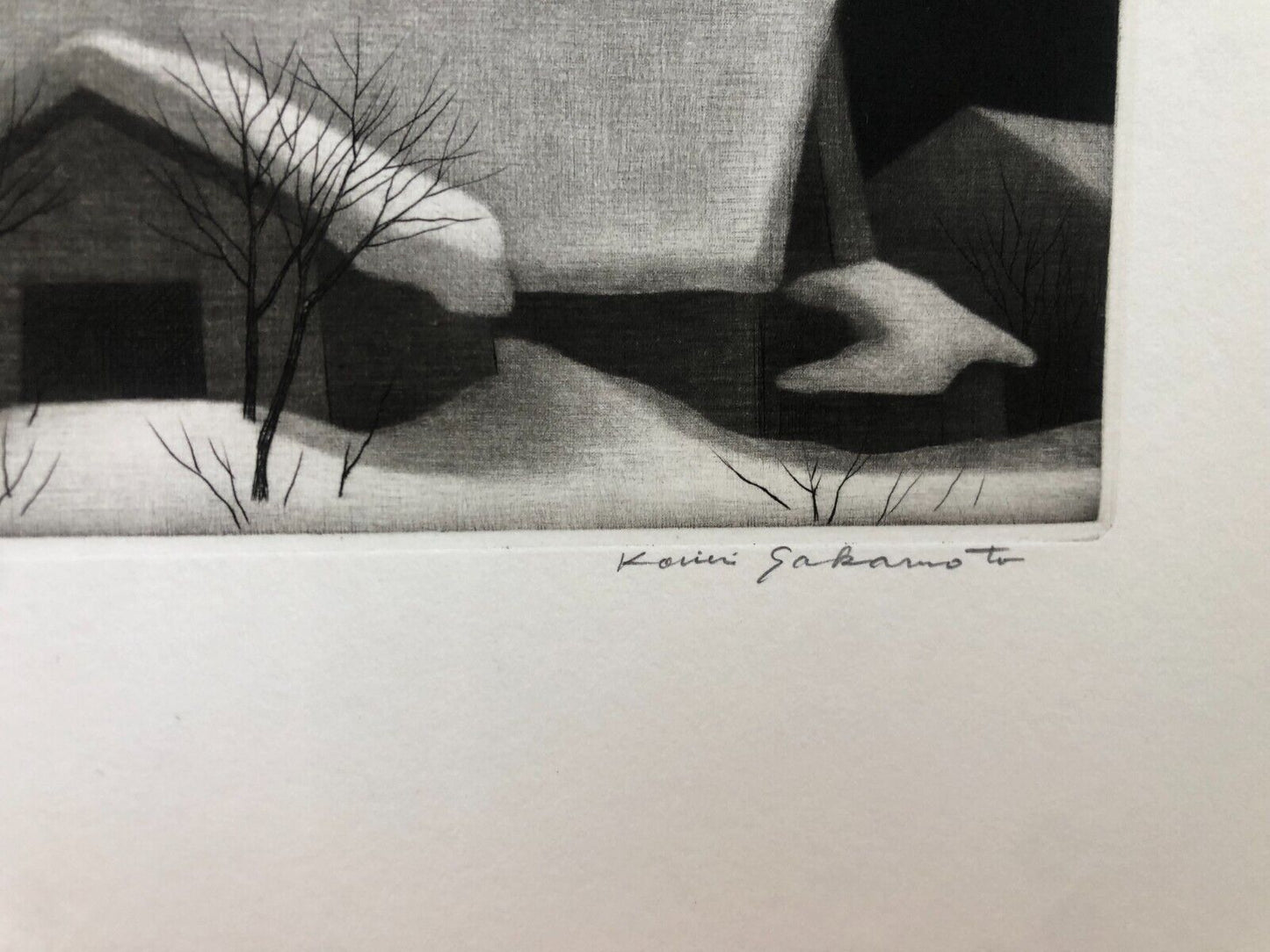 Sakamoto Koichi "dark winter A"