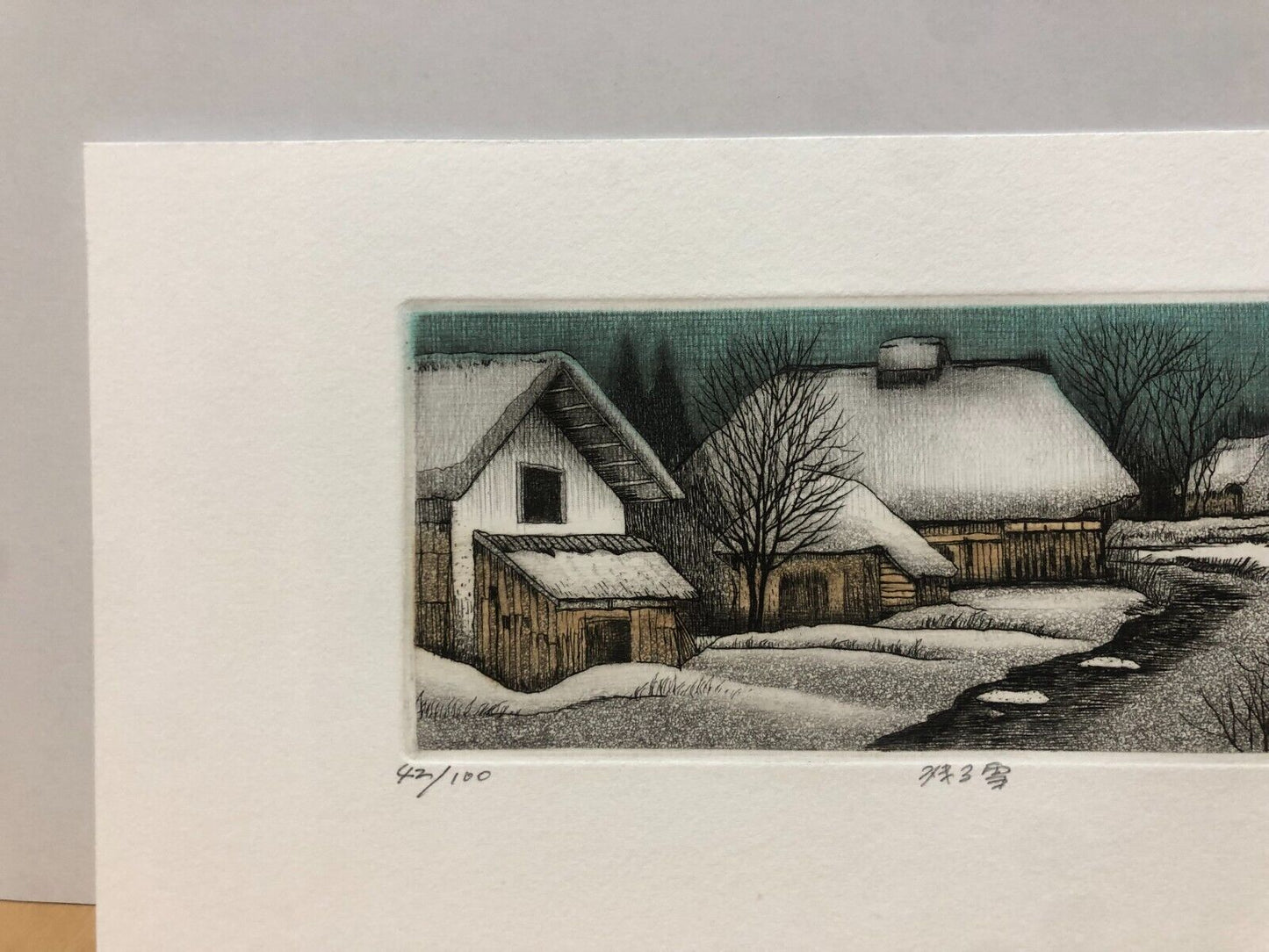 Koichi Sakamoto "lingering snow"